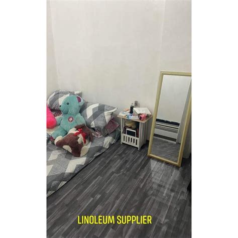 Korean Haspe Linoleum Floor Mat with Wood Texture and .